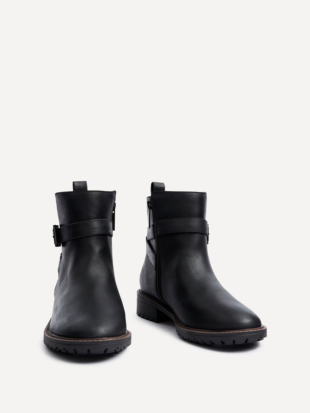Edie Wide Fit Black Boots
