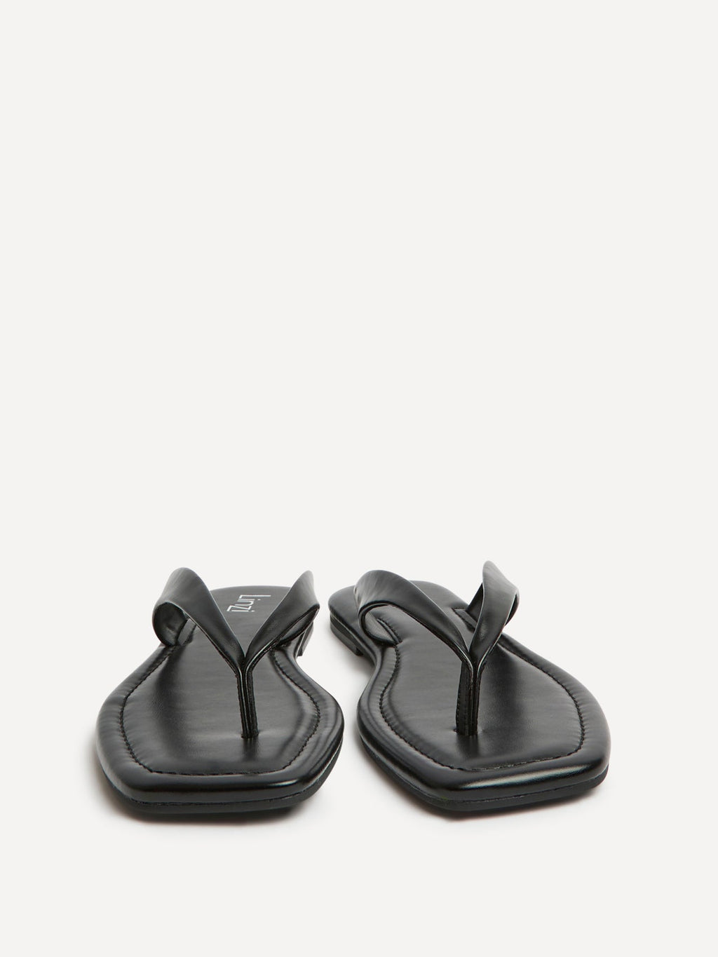 Element Black Toe Post Flat Sandals