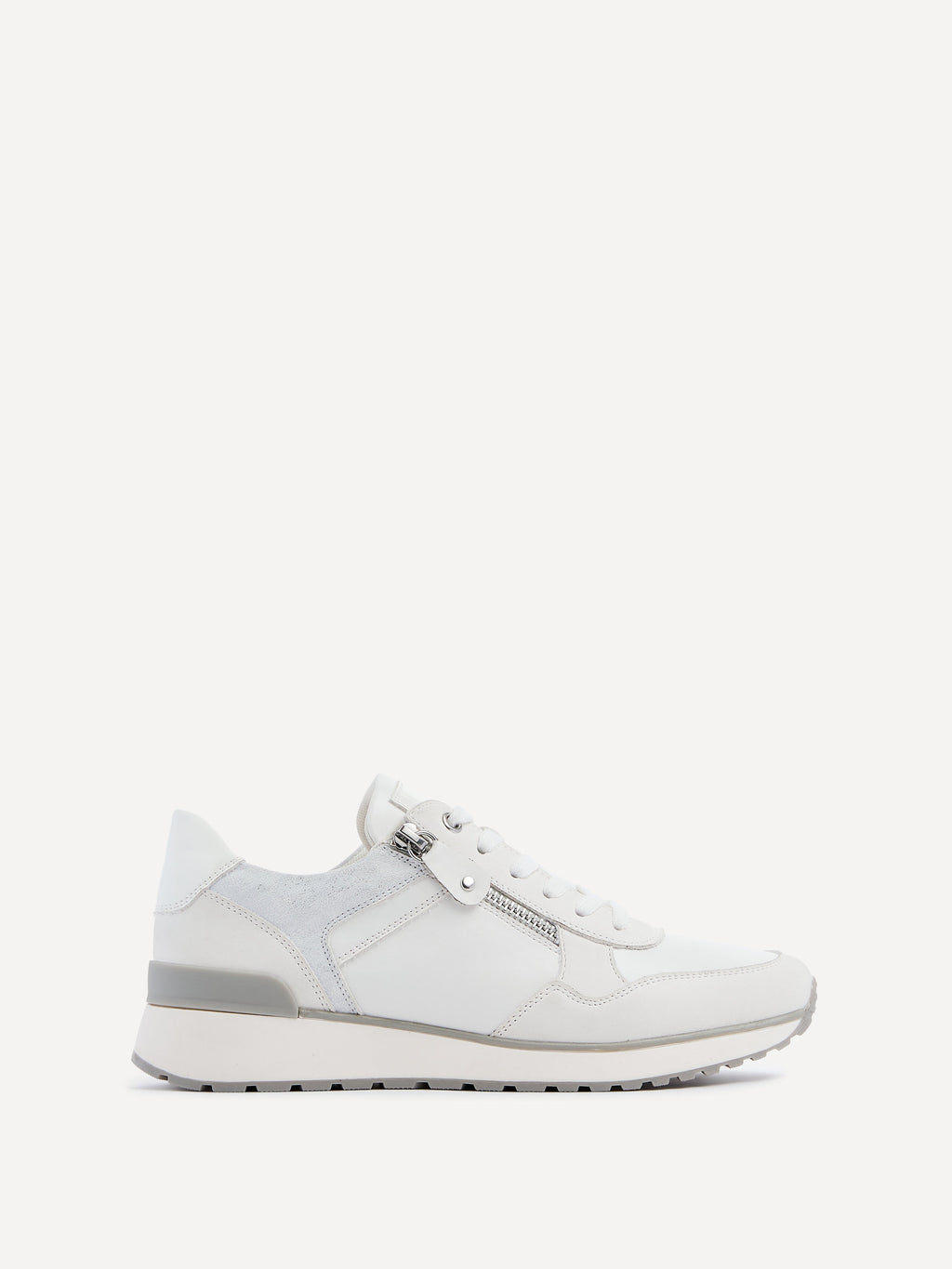 Euston White Trainers