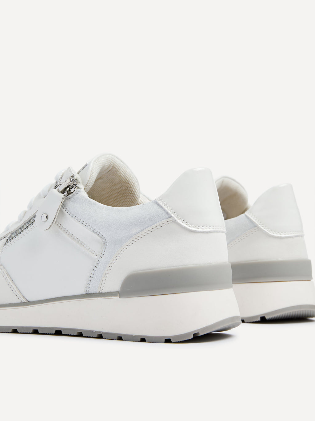 Euston White Trainers