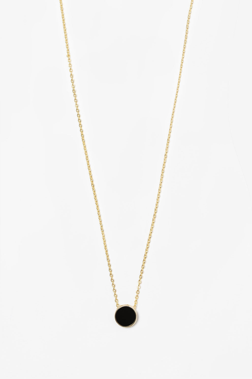 NCKES90 - 9mm Enamel Stud Necklace