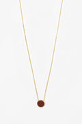 NCKES90 - 9mm Enamel Stud Necklace