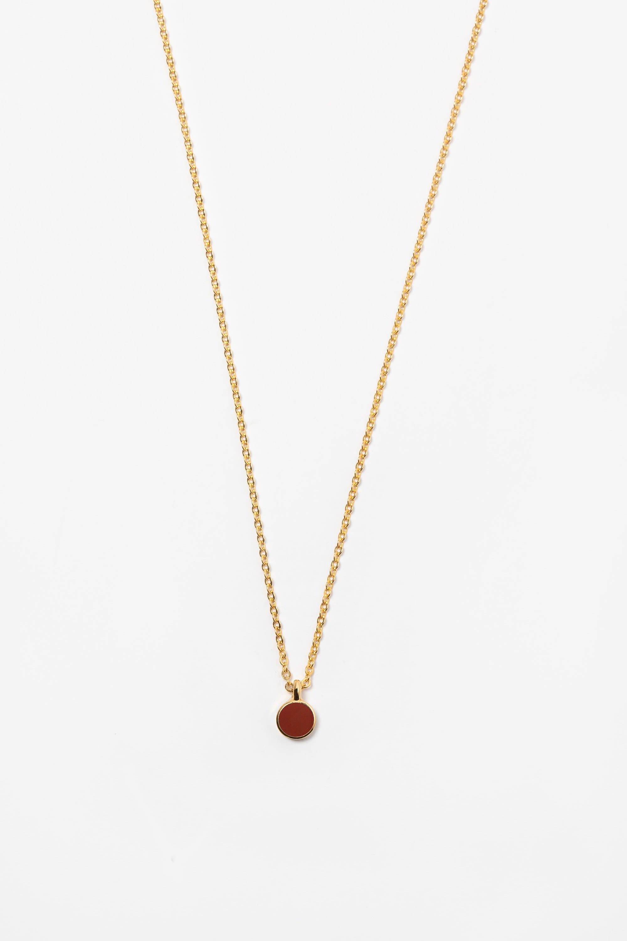 NCKES55 - 5.5mm Enamel Stud Necklace