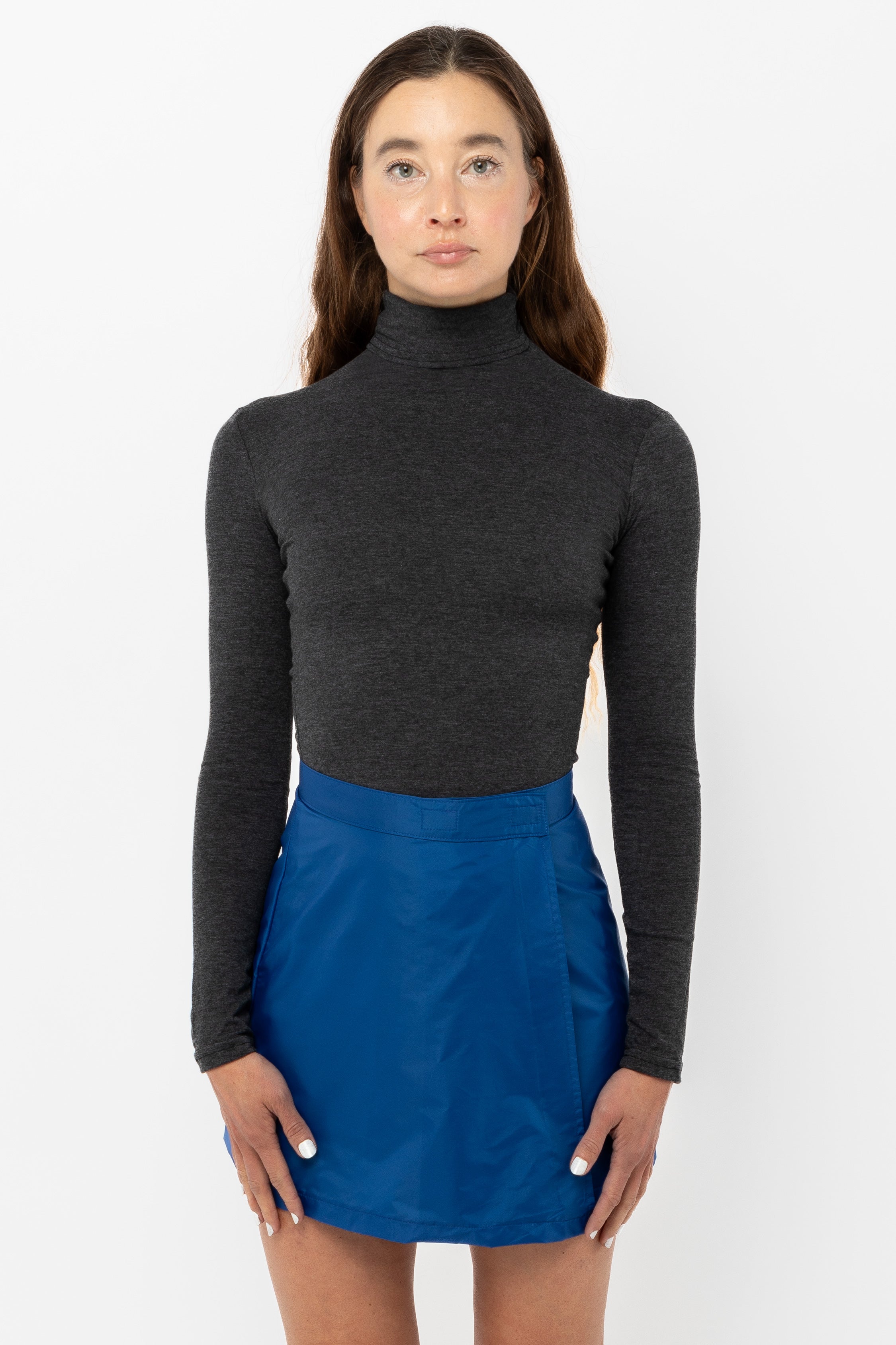 FF306 - 50/50 Poly Cotton Mock Turtleneck