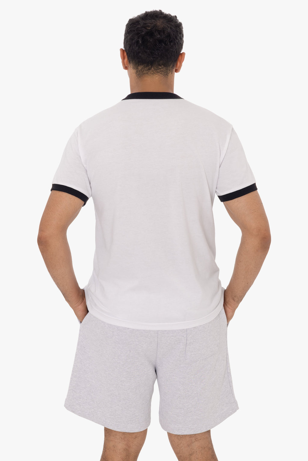 FF410 - Men's Poly Cotton Ringer Tee