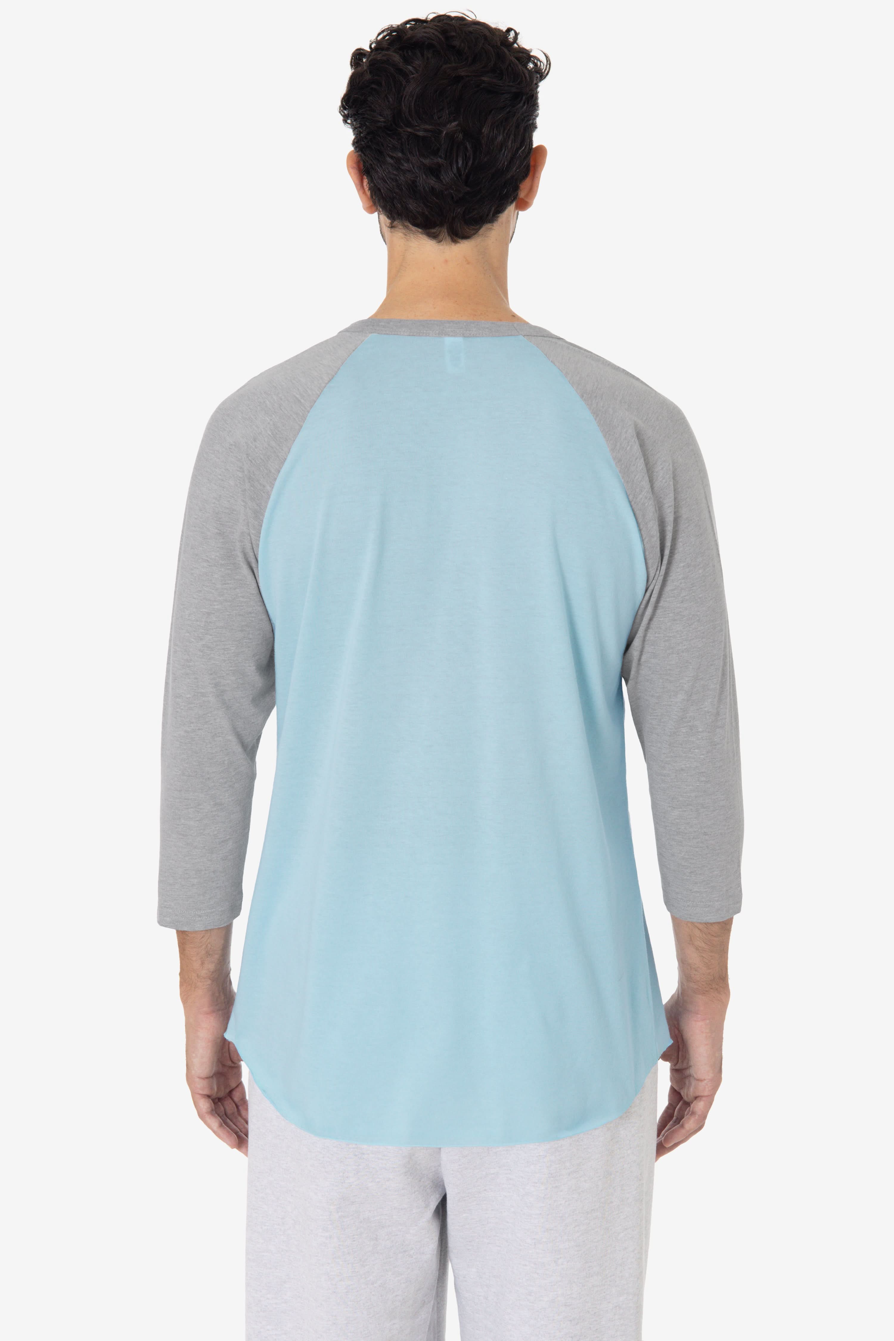 FF53 - 3/4 Sleeve Poly Cotton Raglan