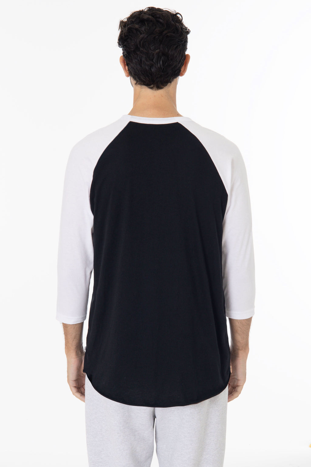 FF53 - 3/4 Sleeve Poly Cotton Raglan
