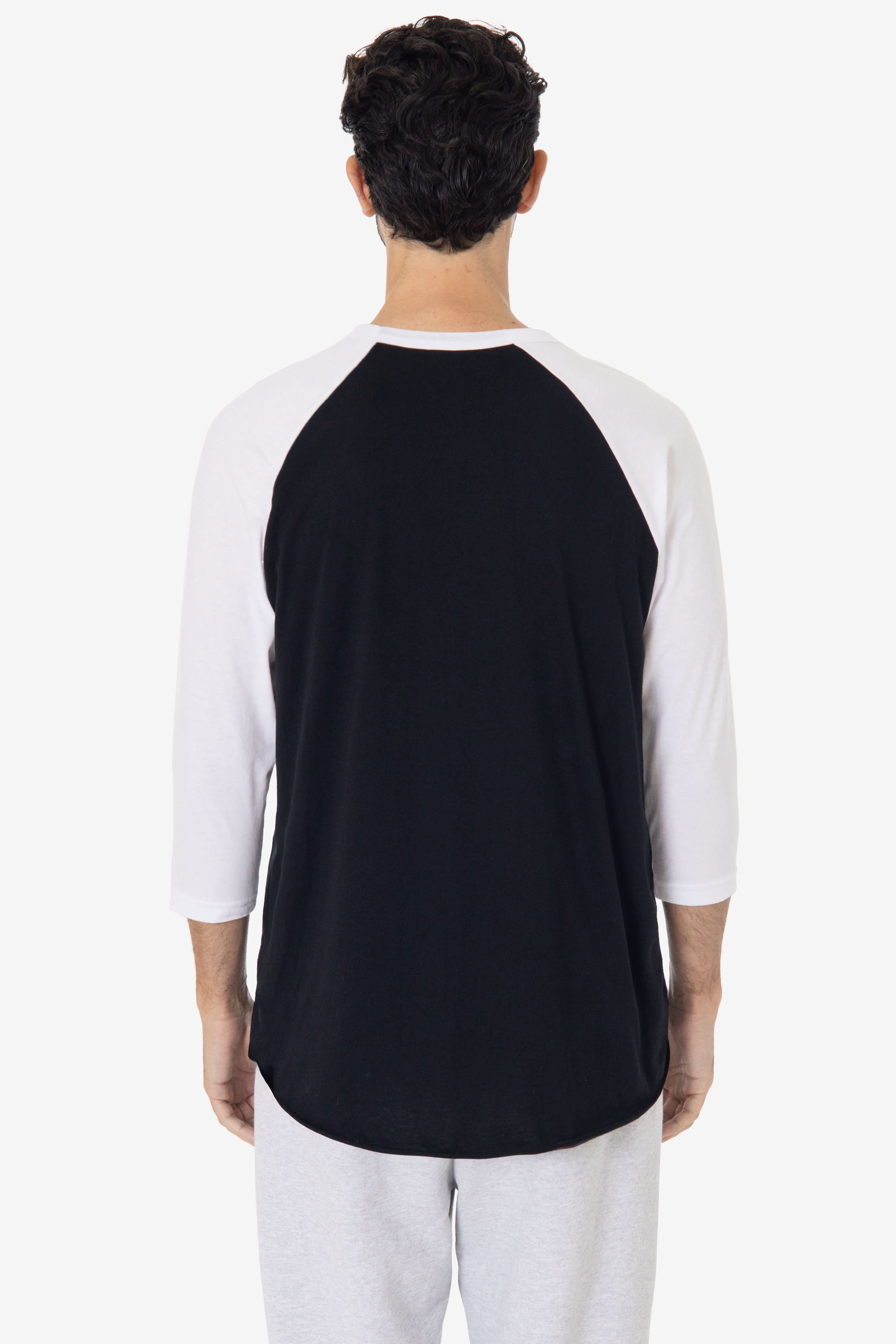 FF53 - 3/4 Sleeve Poly Cotton Raglan