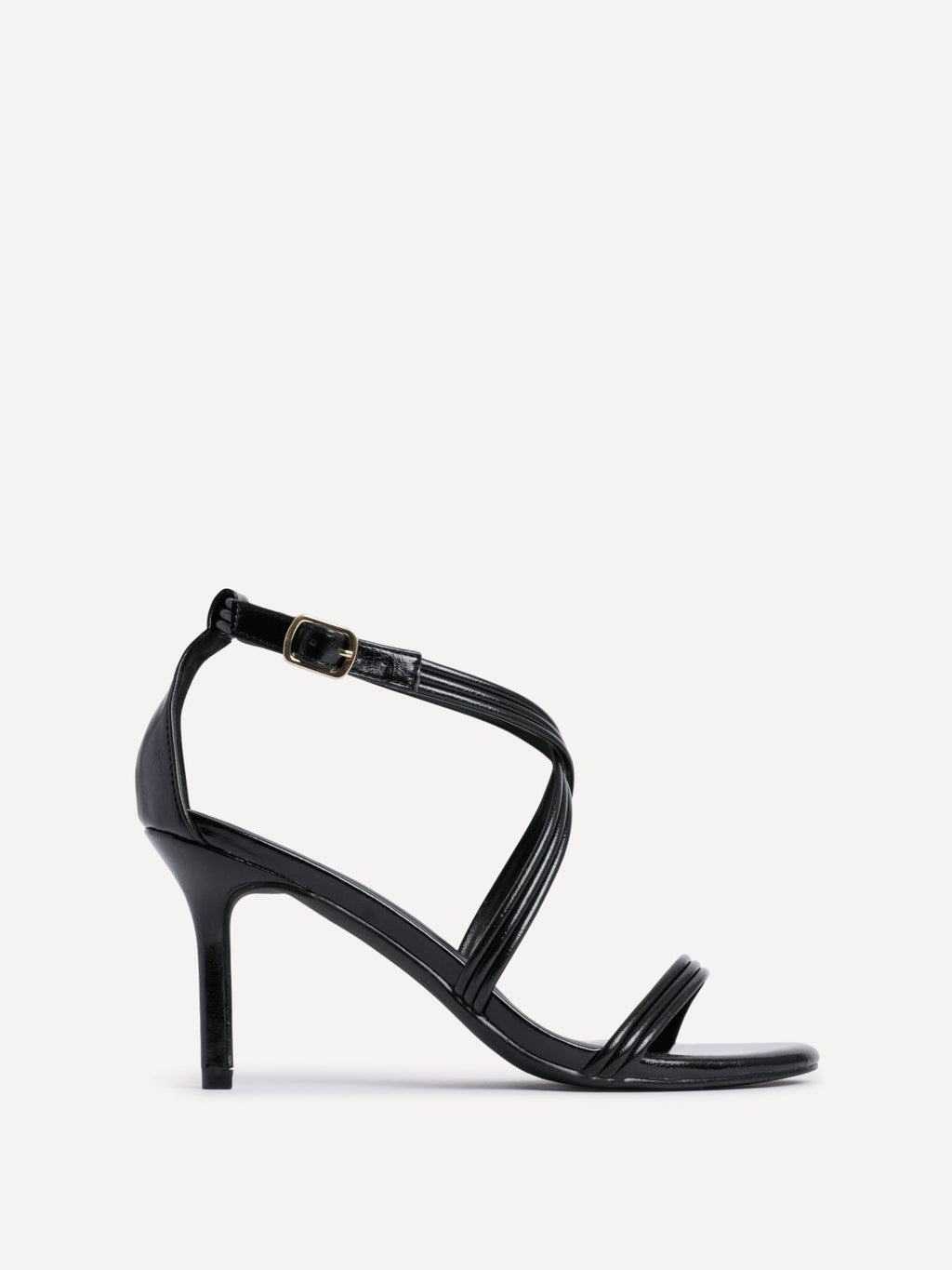 Future Black Heeled Sandals
