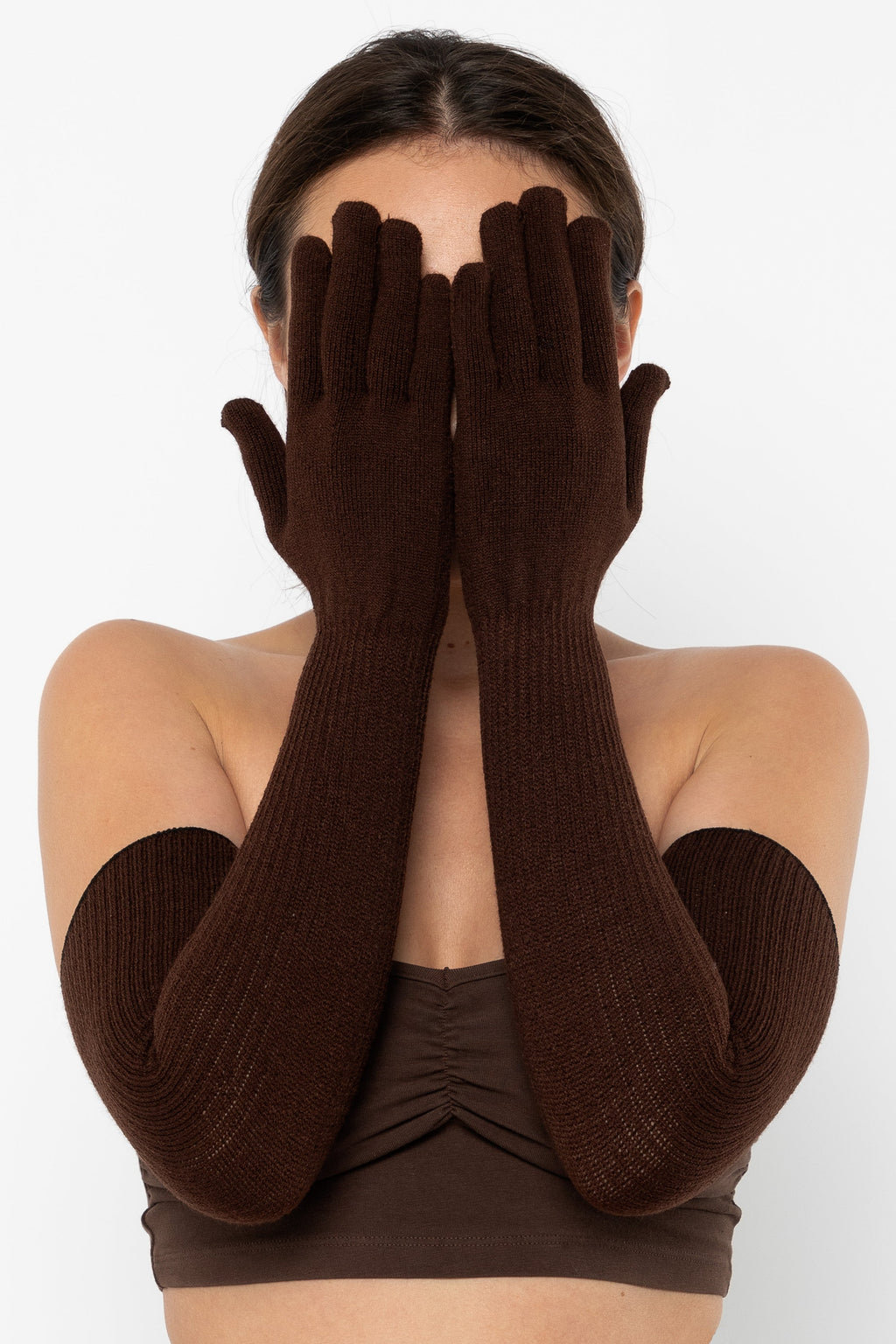 GLOVE02 - Long Unisex Acrylic Gloves