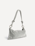 Dukes Silver Diamante Shoulder Bag