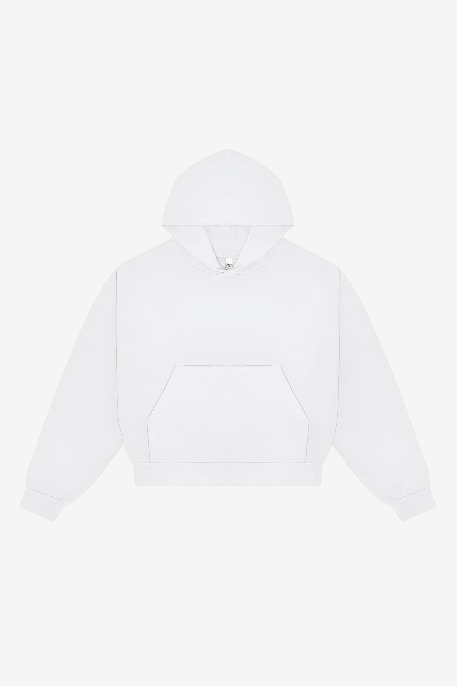 HF19 - Heavy Fleece Cropped Hoodie (Piece Dye)