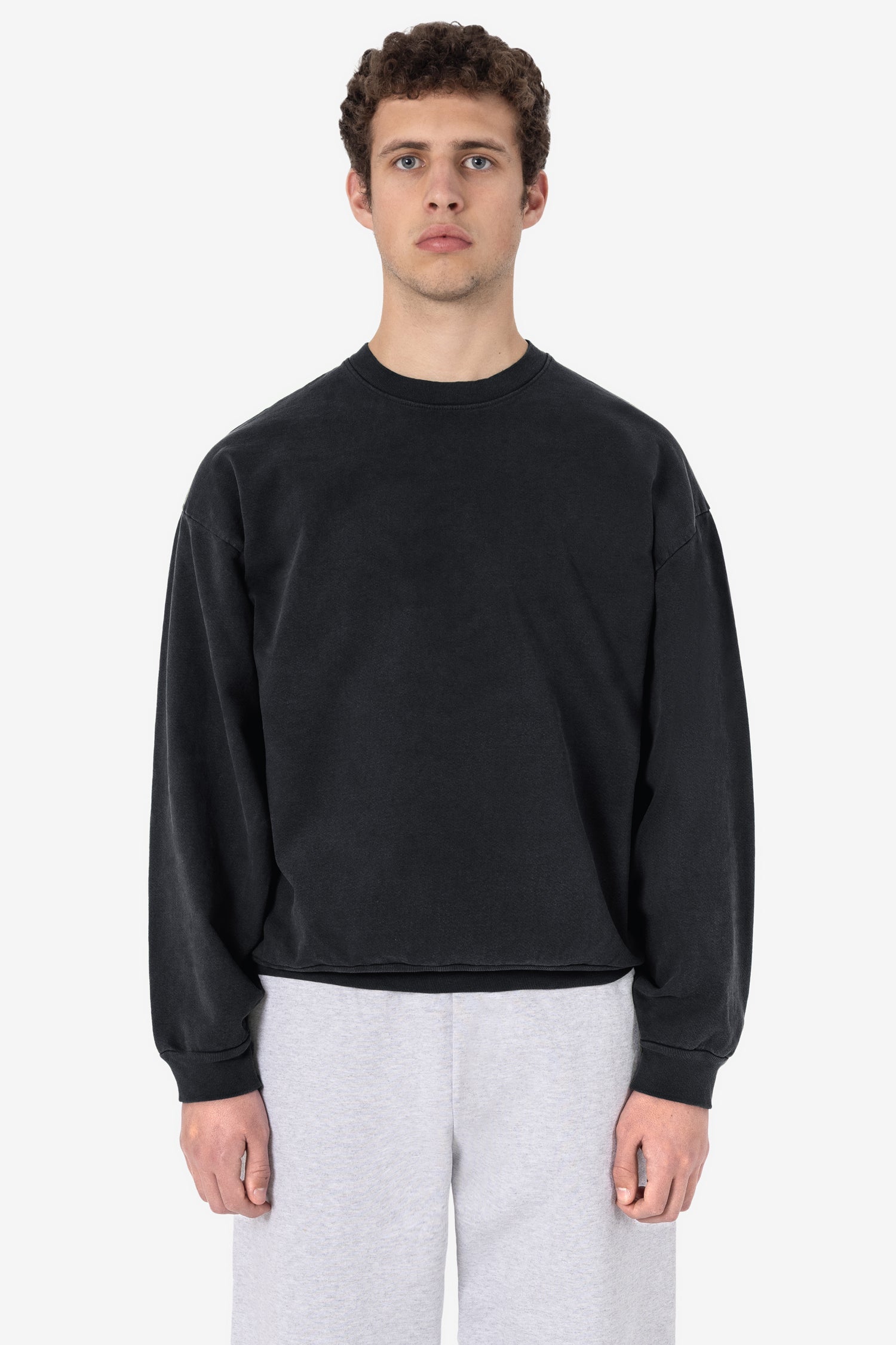 HF07 - Heavy Fleece Crewneck Sweatshirt (Garment Dye)