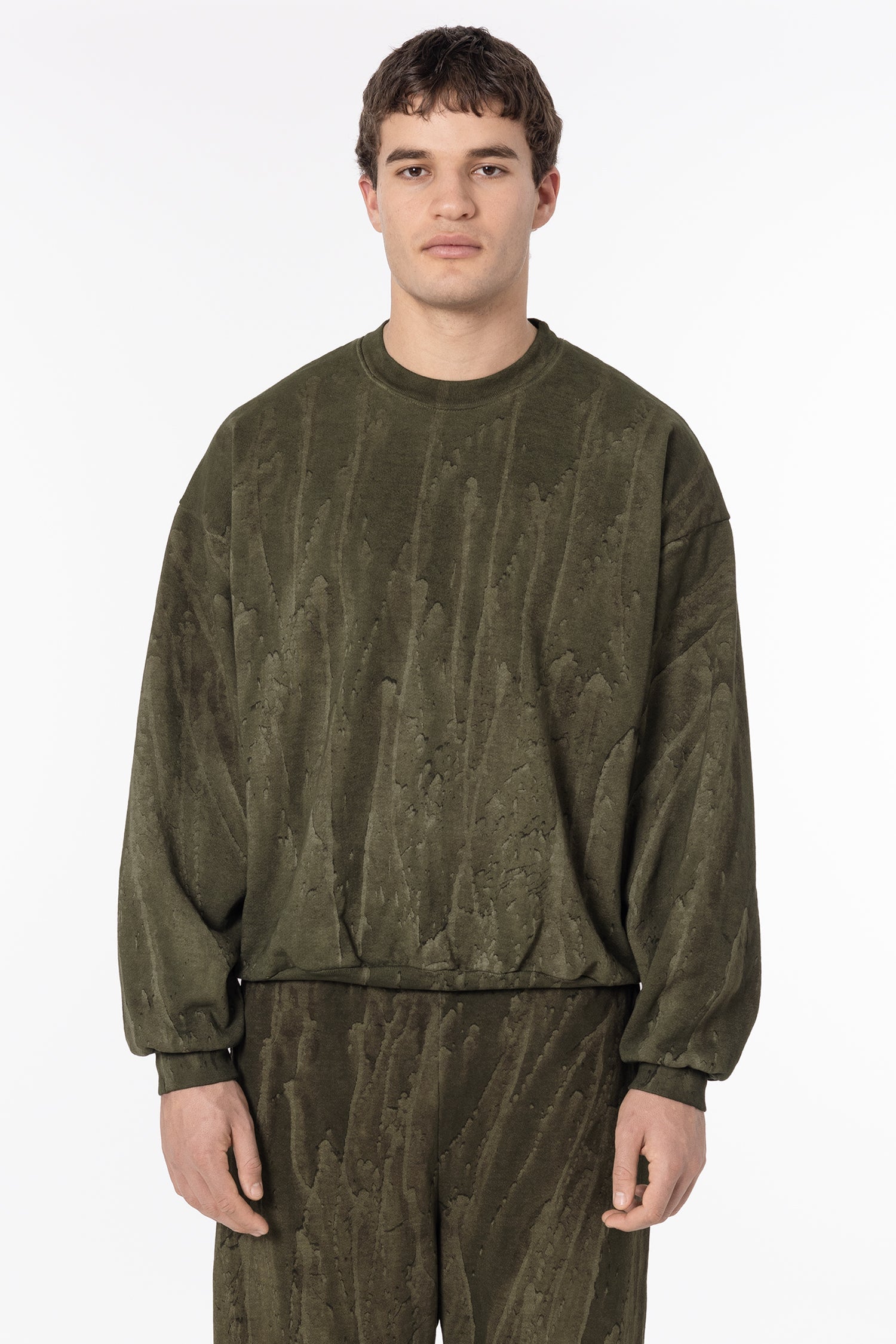 HF07 - Heavy Fleece Crewneck Sweatshirt (Garment Dye)
