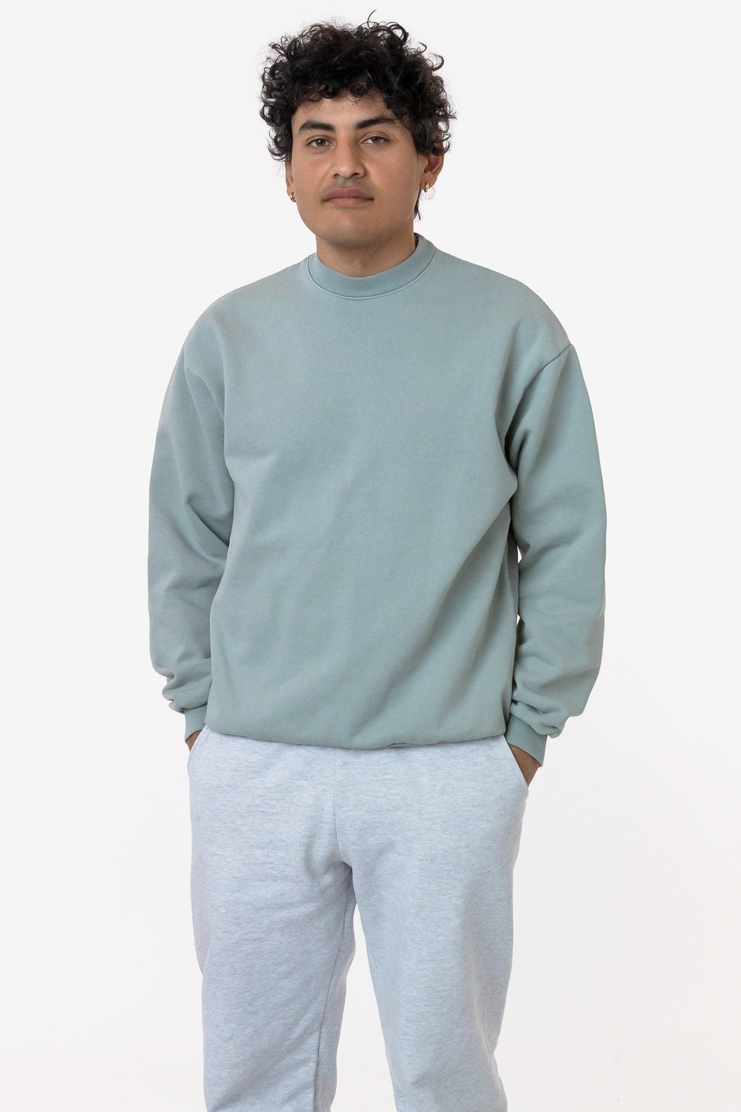 HF07 - Heavy Fleece Crewneck Sweatshirt (Garment Dye)