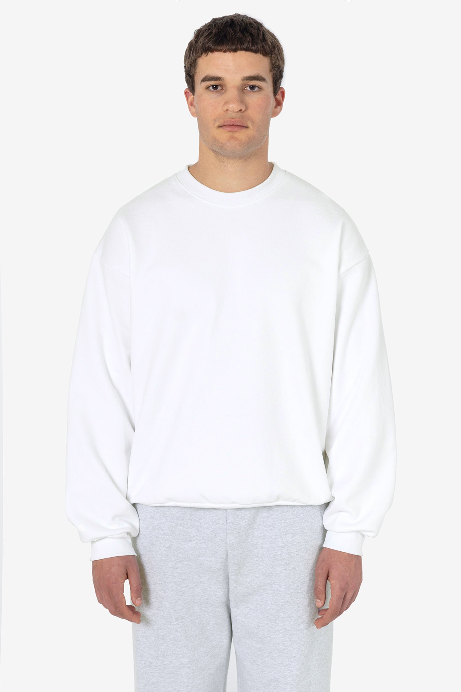 HF07 - Heavy Fleece Crewneck Sweatshirt (Piece Dye)
