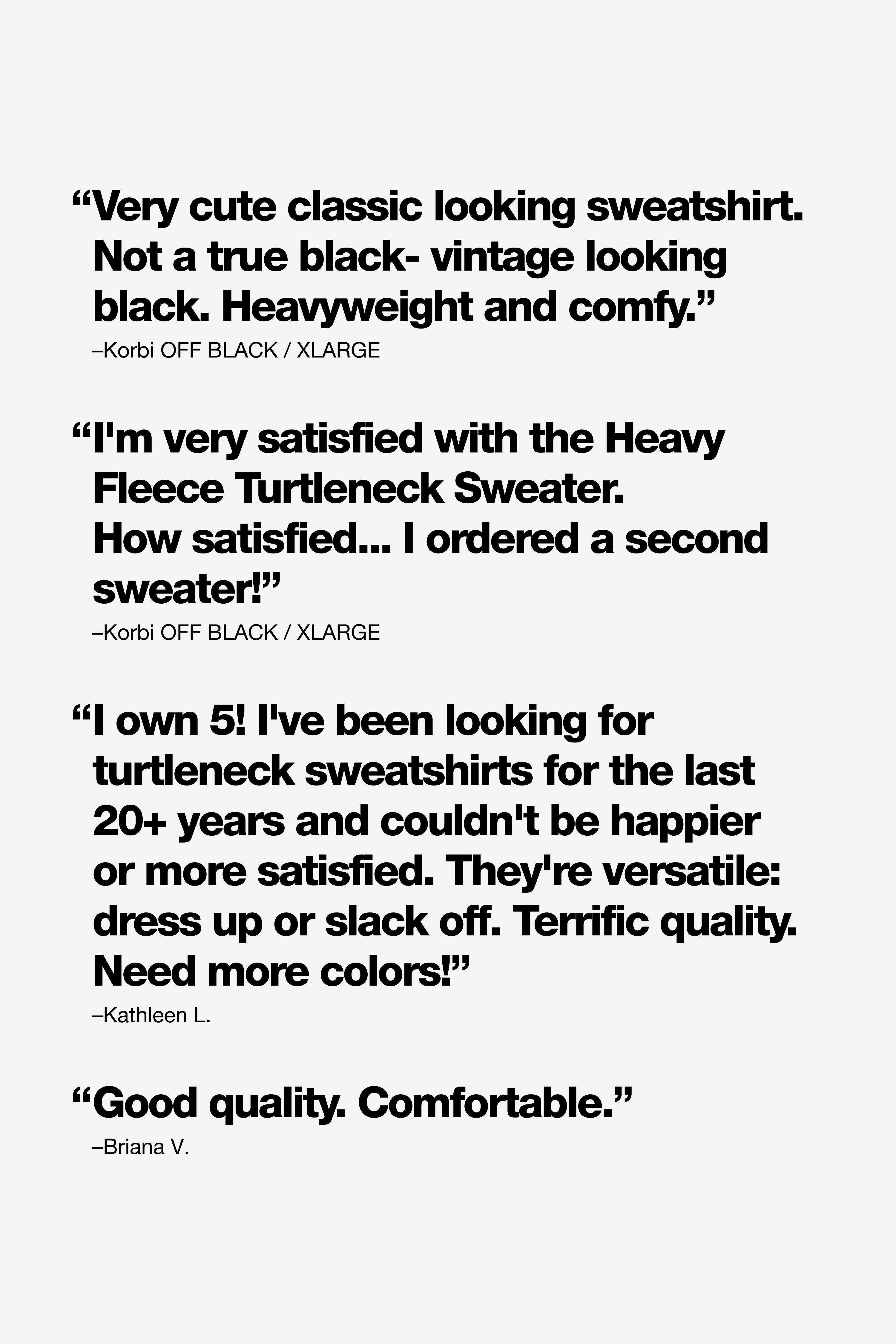 HF13 - Heavy Fleece Turtleneck (Garment Dye)
