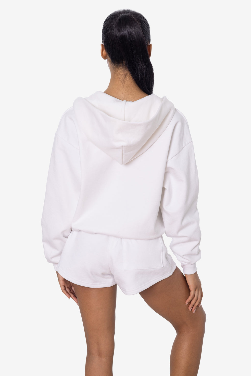 HF16 - Heavy Fleece Cropped Zip-Up Hoodie (Garment Dye)