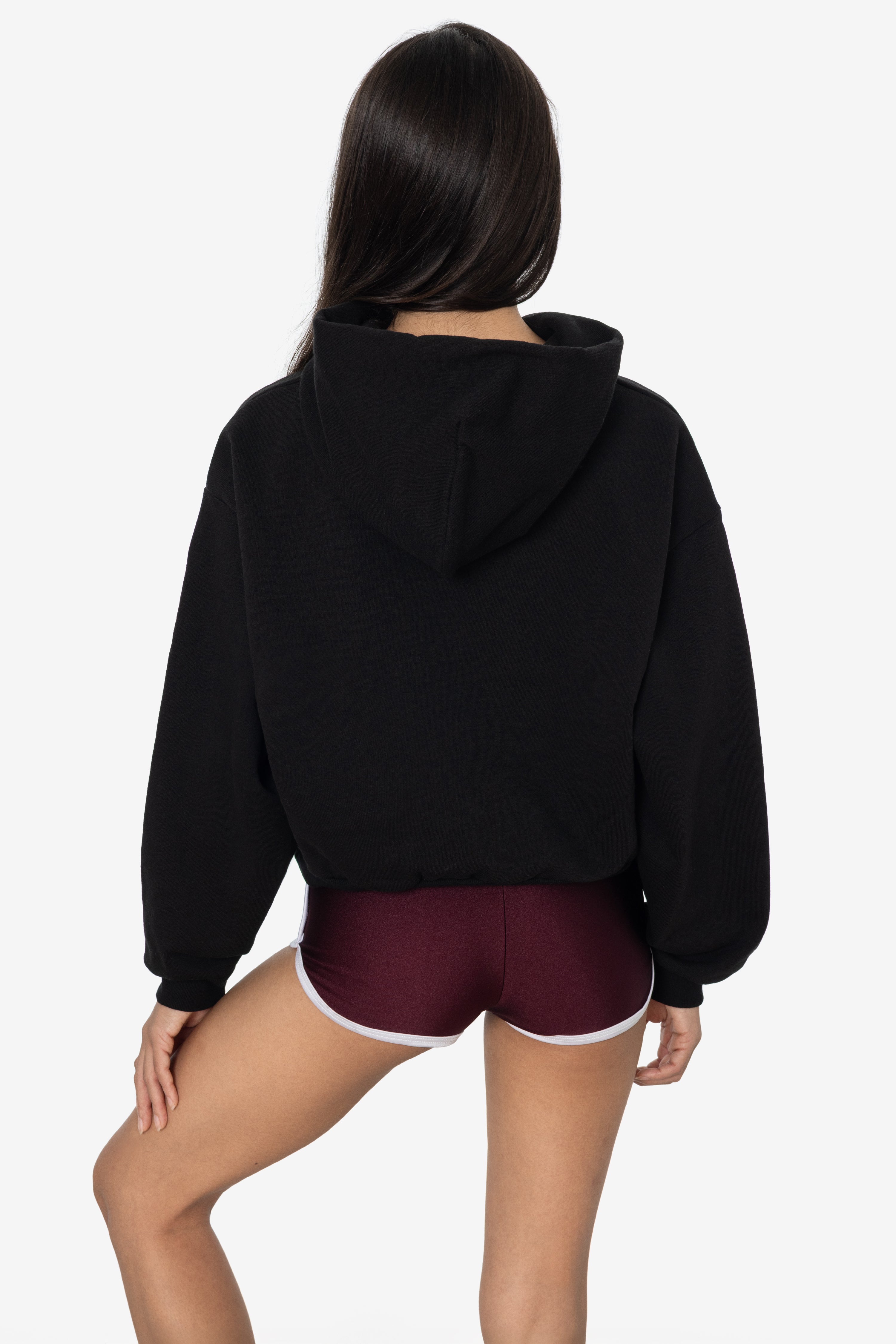 HF19 - Heavy Fleece Cropped Hoodie (Piece Dye)