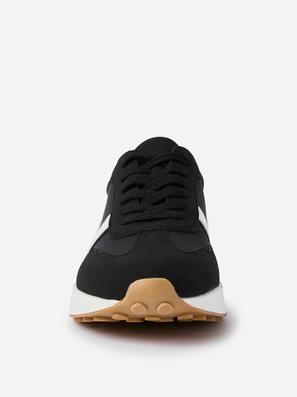 Hustle Black Suede Trainers