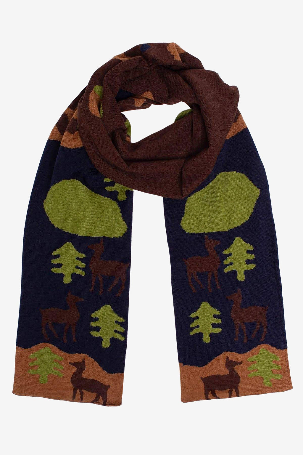 JQSCARF10 - Woodland Creature Scarf