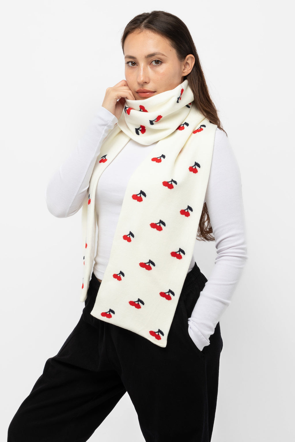 JQSCARF54 - Cherry Scarf
