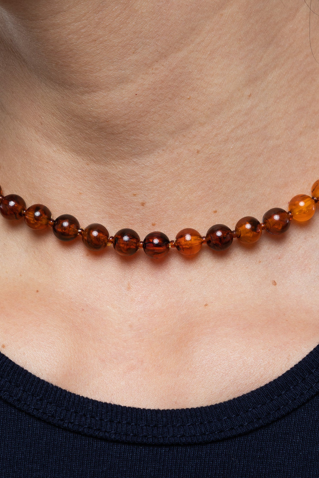 JWL8BC - 8MM Beaded Choker