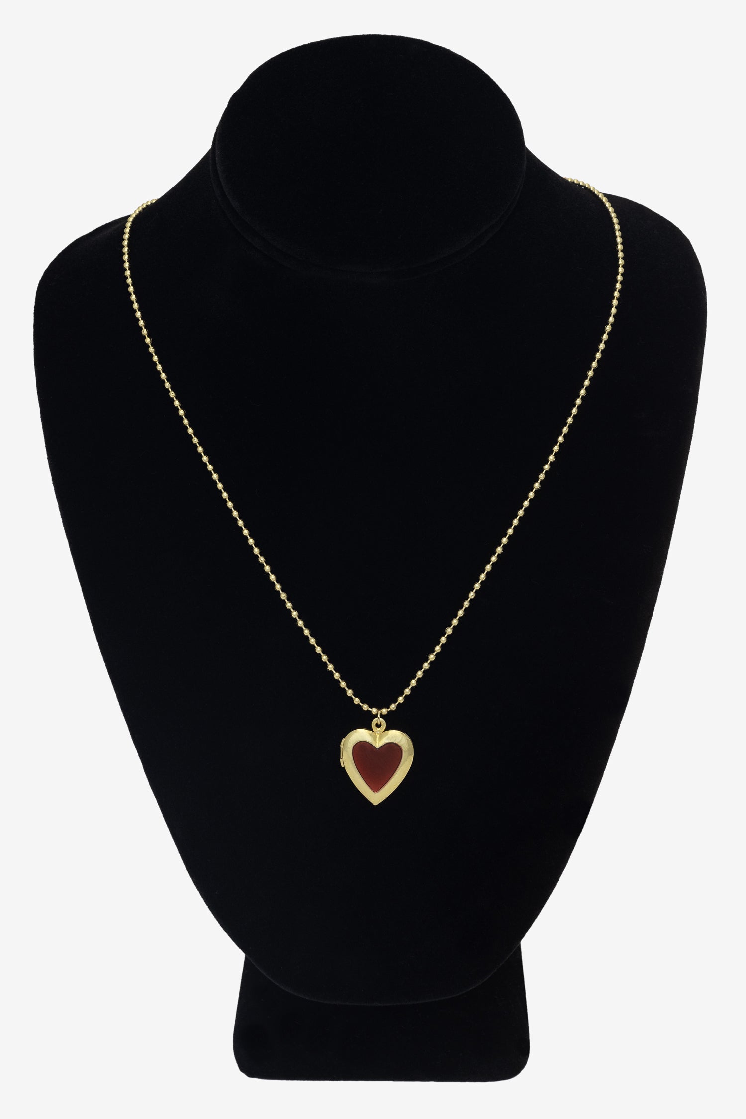 JWLEHL - Enameled Heart Locket