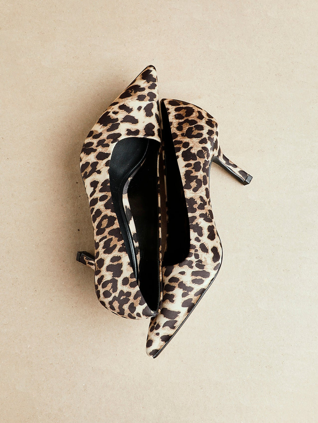 Kat Leopard Print Scuba Court Heel
