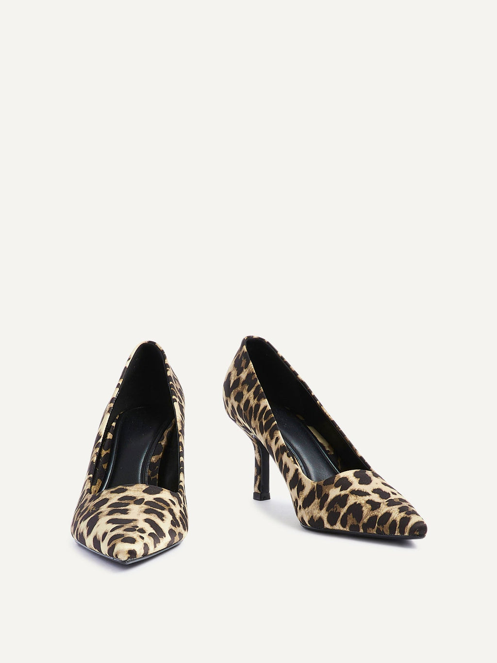 Kat Leopard Print Scuba Court Heel