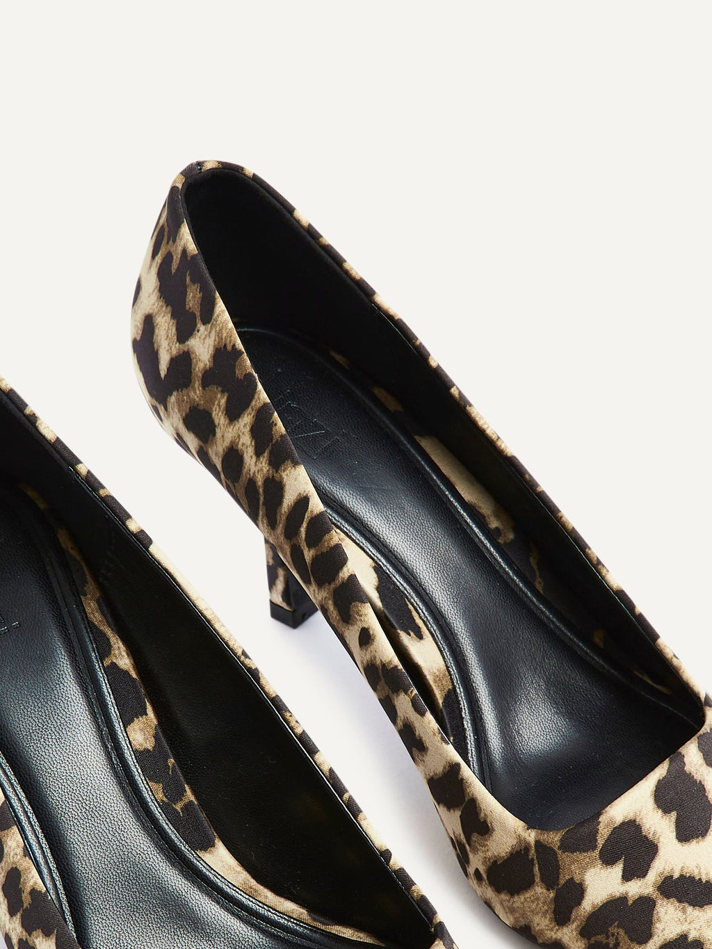 Kat Leopard Print Scuba Court Heel