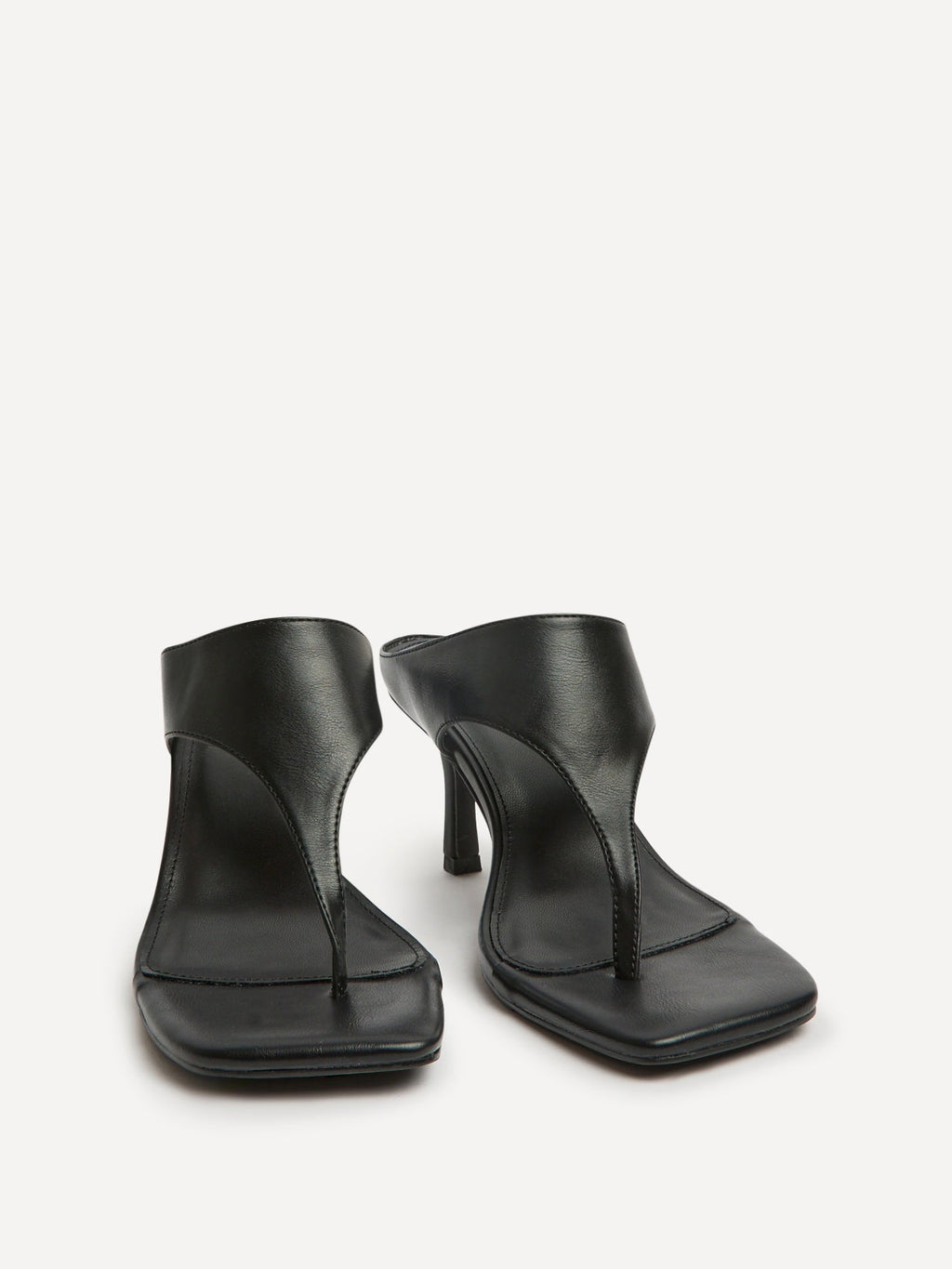 Kyoto Black Mule Heels