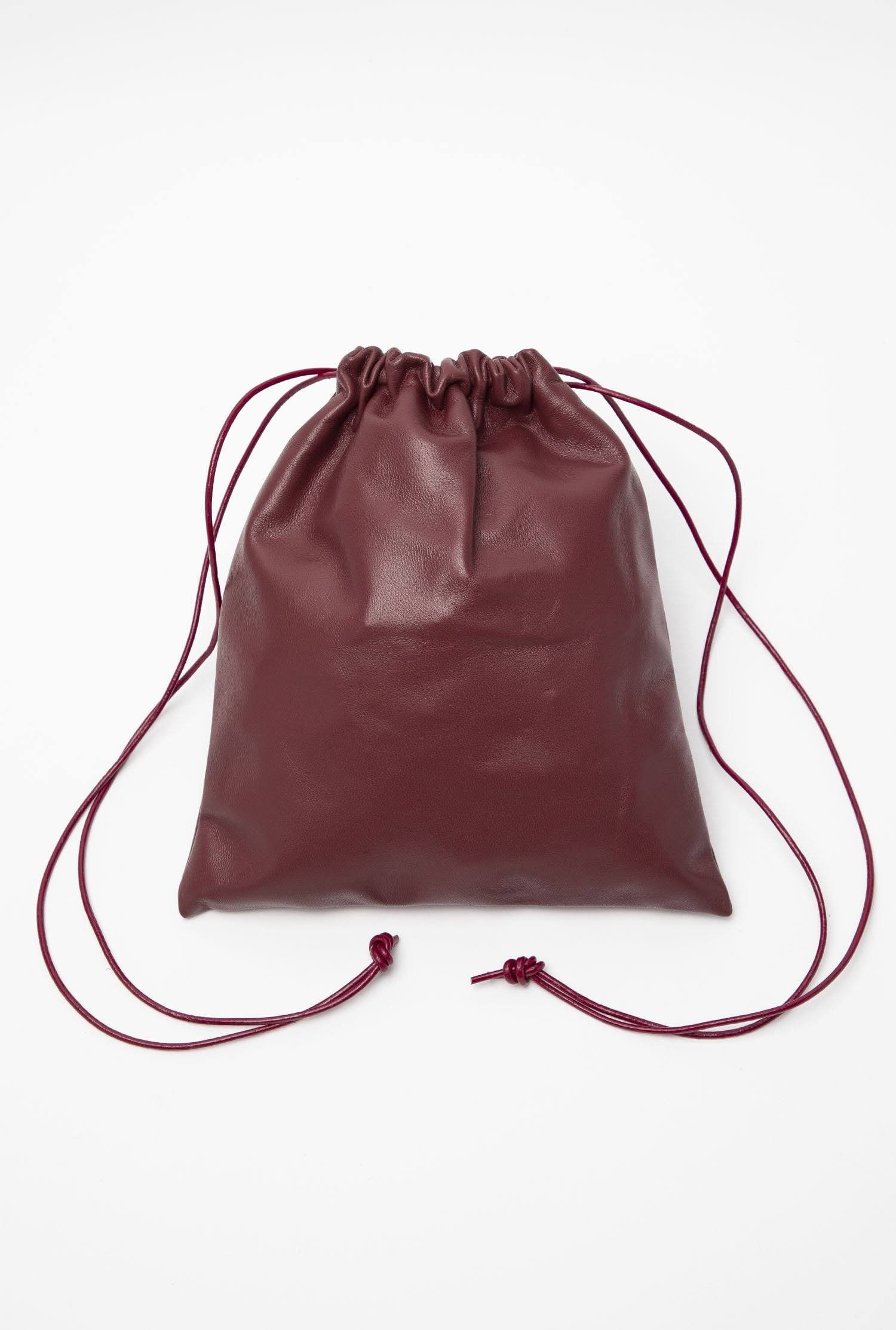 LMBLTR001 - Lambskin Drawstring Bag