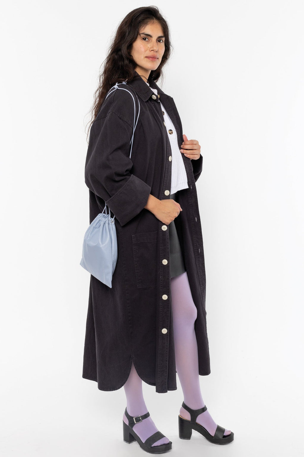 LMBLTR001 - Lambskin Drawstring Bag