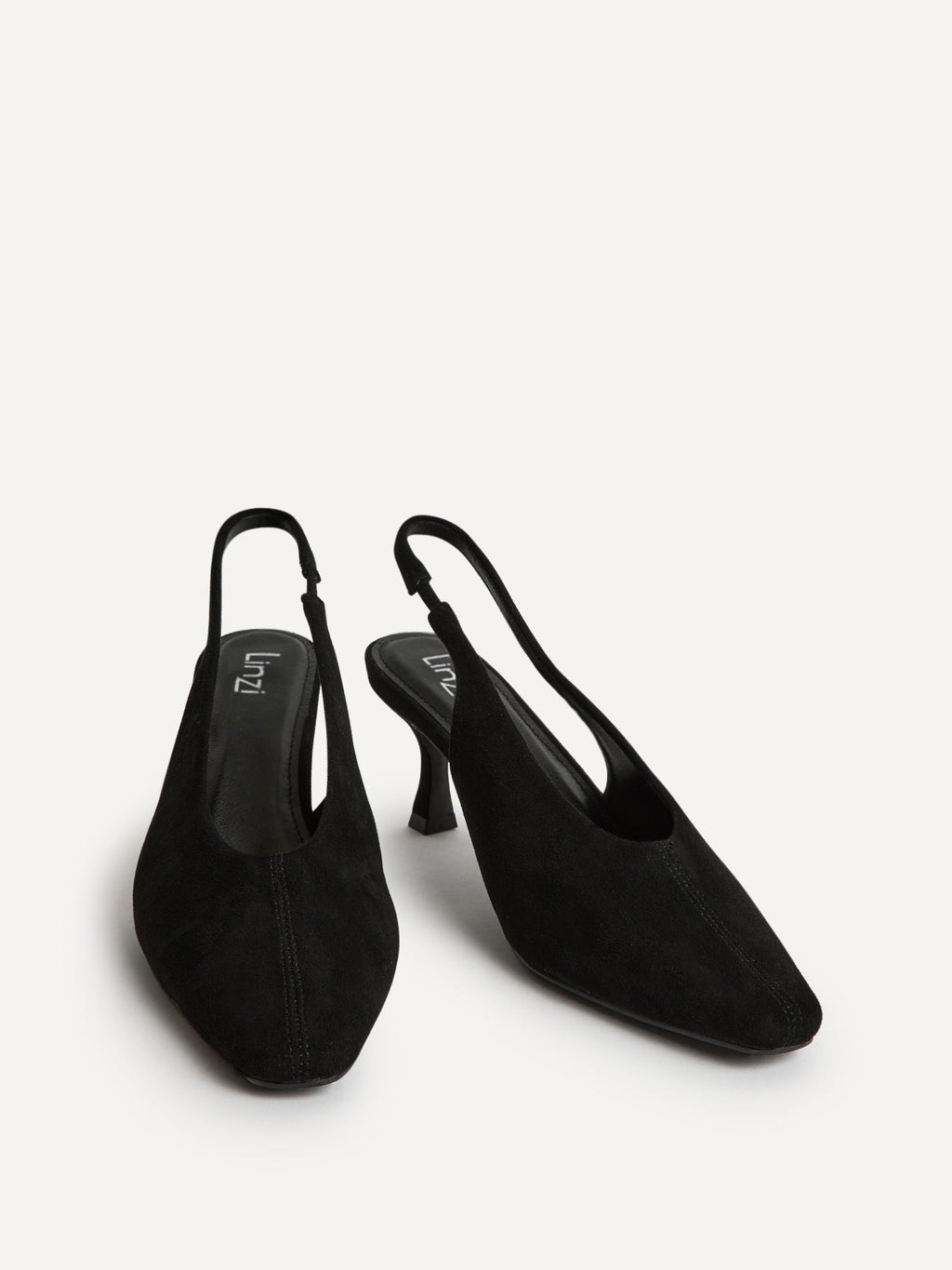 Method Black Square Toe Court Heels