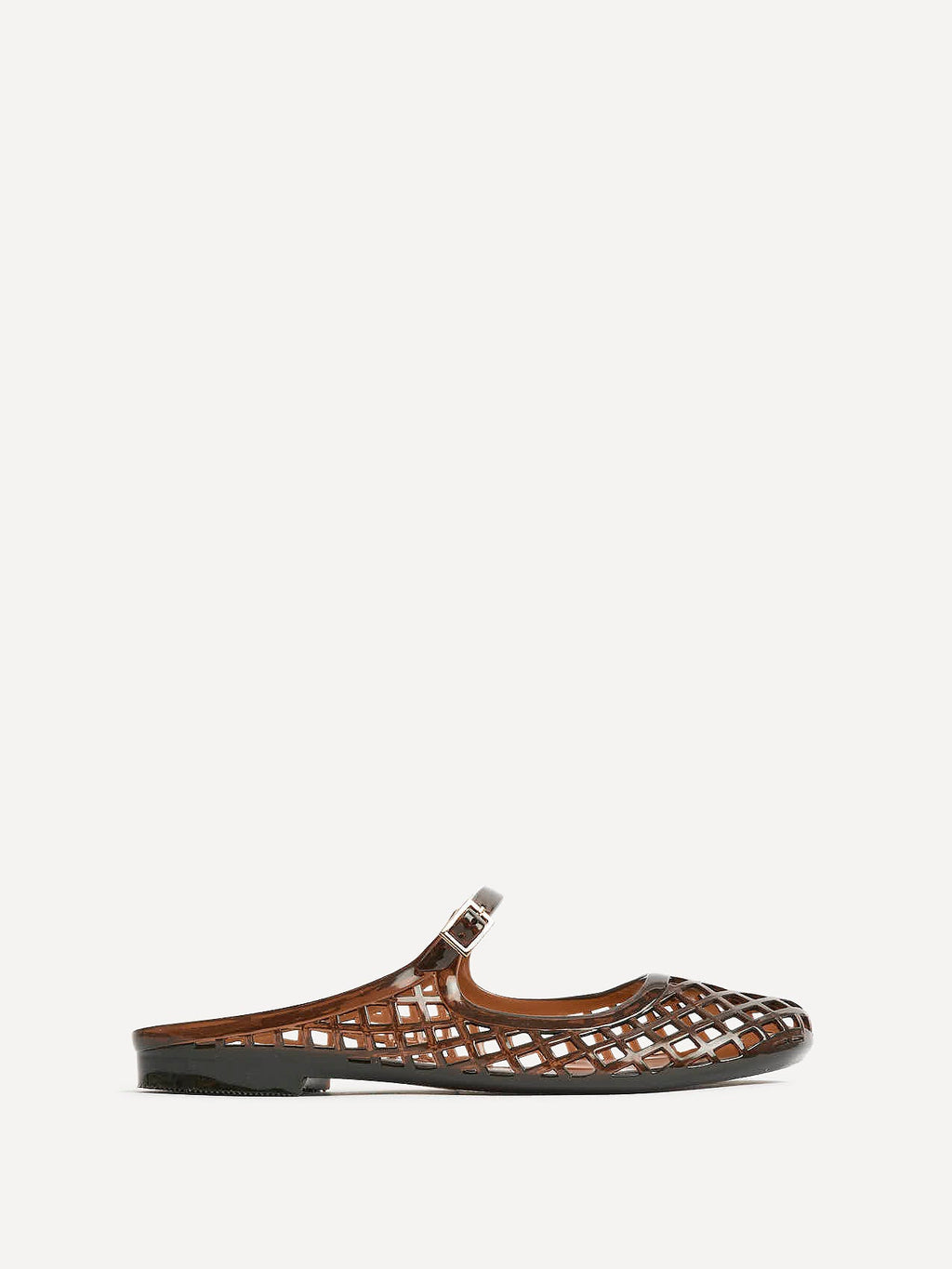 Mirage Brown Jelly Slip On Sandals