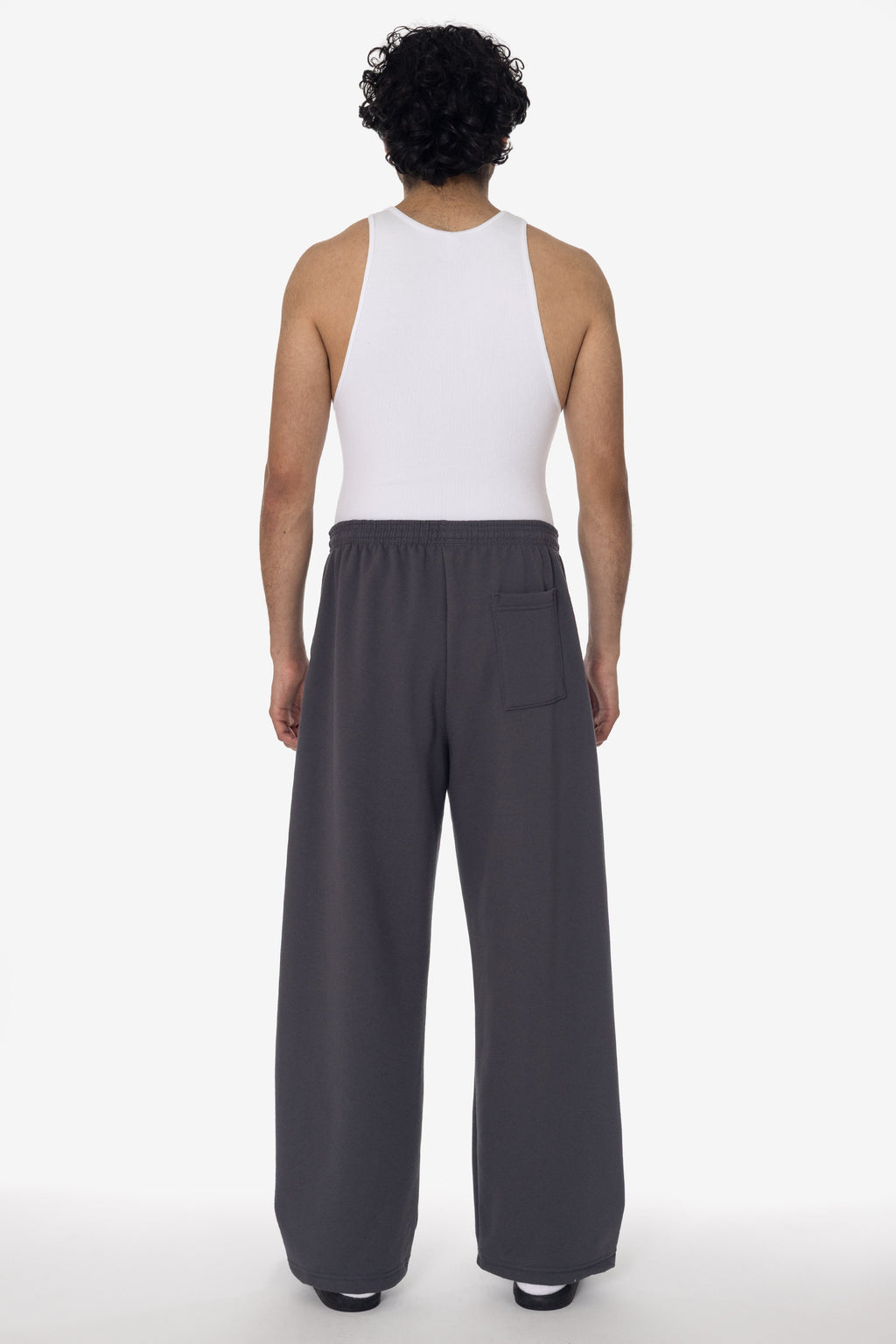 MWF1045 - 10 oz. Mid-Weight Poly Cotton Fleece Wide Open Bottom Sweatpant
