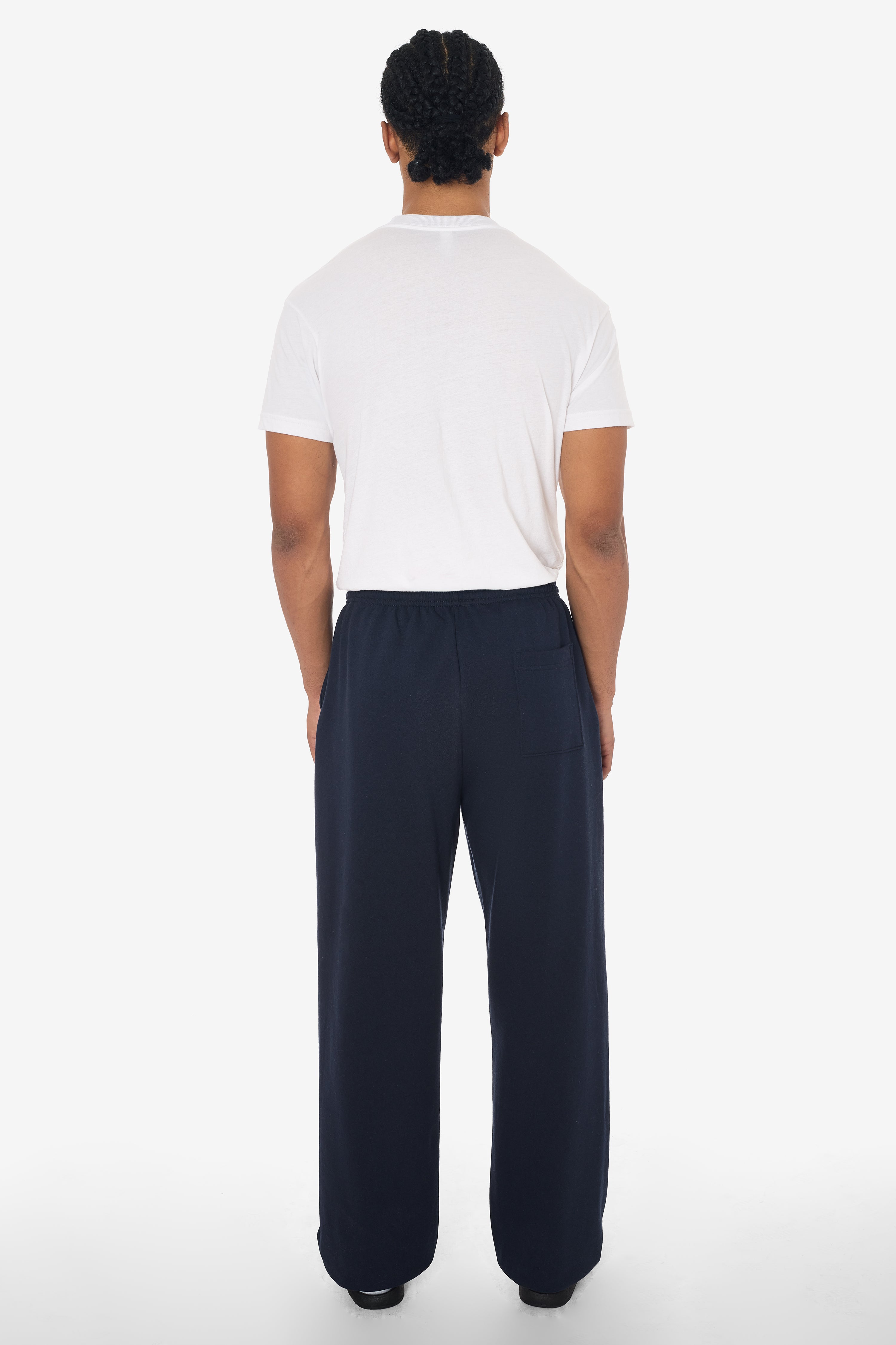 MWF1045 - 10 oz. Mid-Weight Poly Cotton Fleece Wide Open Bottom Sweatpant
