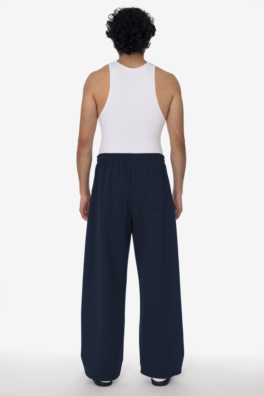 MWF1045 - 10 oz. Mid-Weight Poly Cotton Fleece Wide Open Bottom Sweatpant
