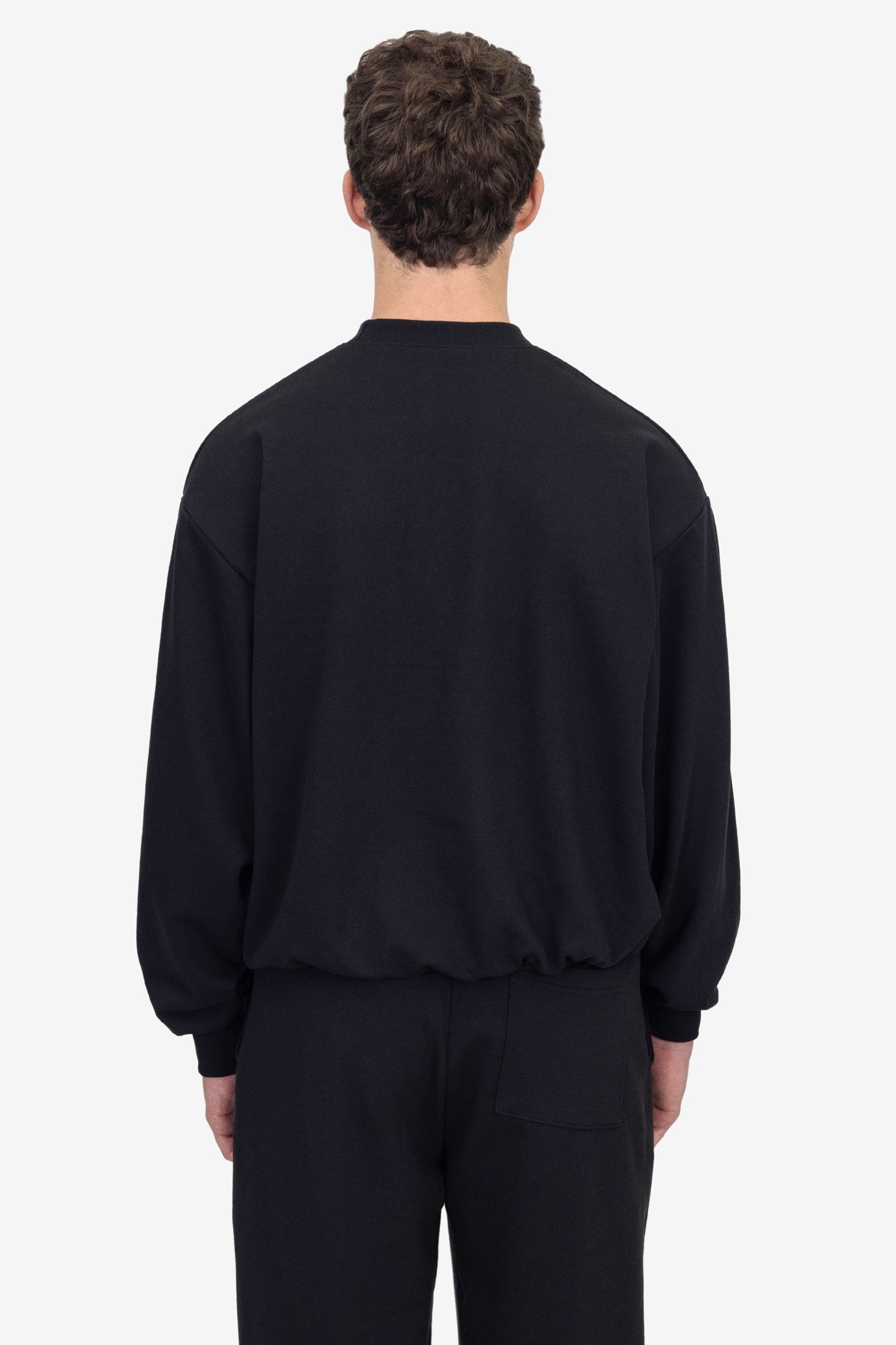 MWF1047 - 10 oz. Mid-weight Poly Cotton Fleece Wide Crewneck
