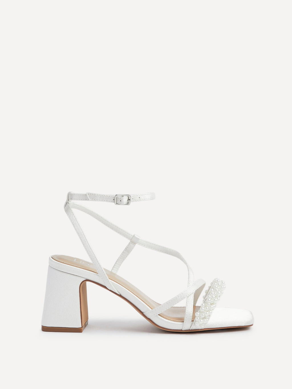 Maisie Bridal Satin Strappy Heels