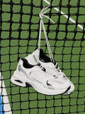 Venture White Mesh Trainers