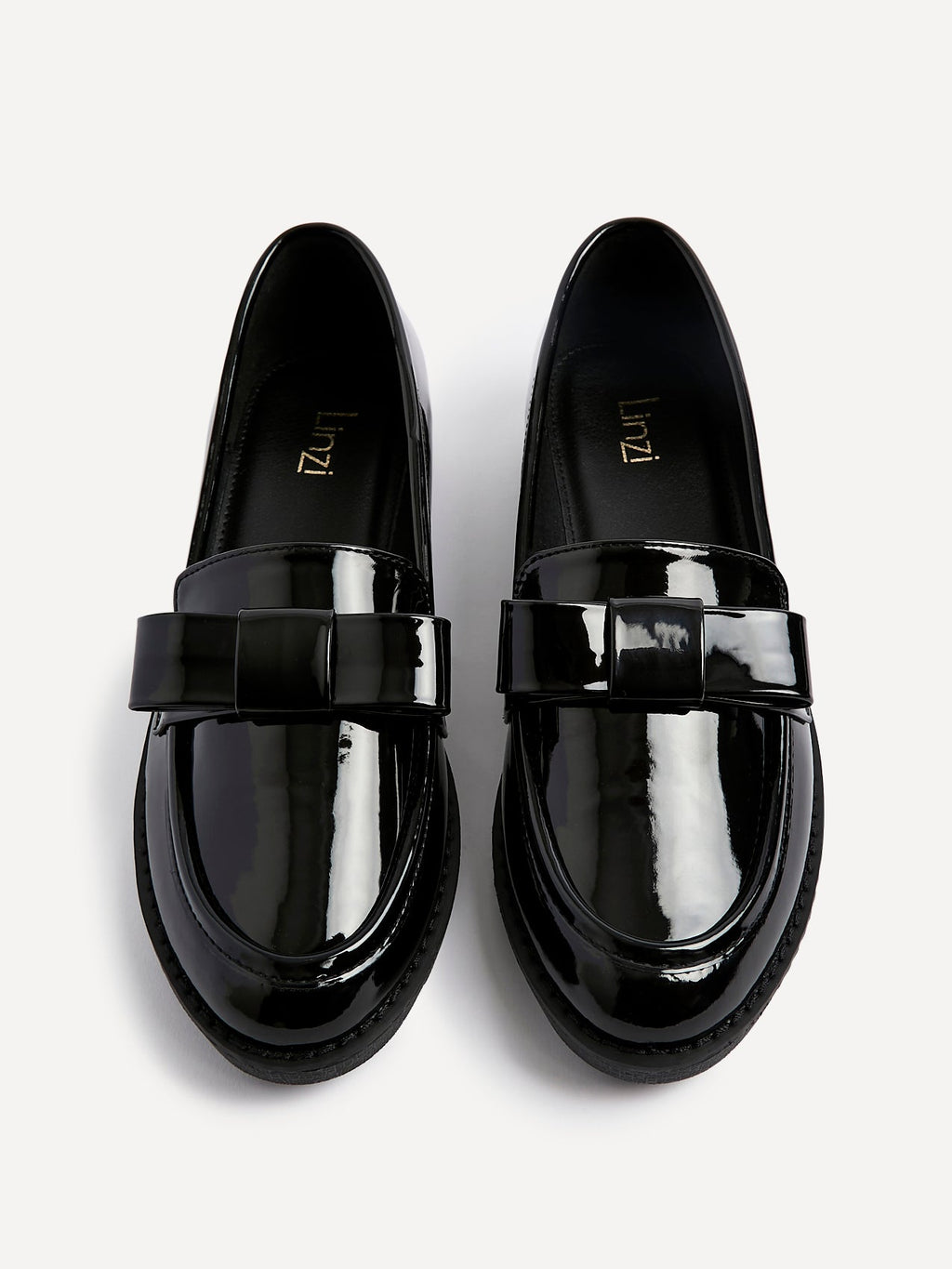Noble Black Patent Loafers