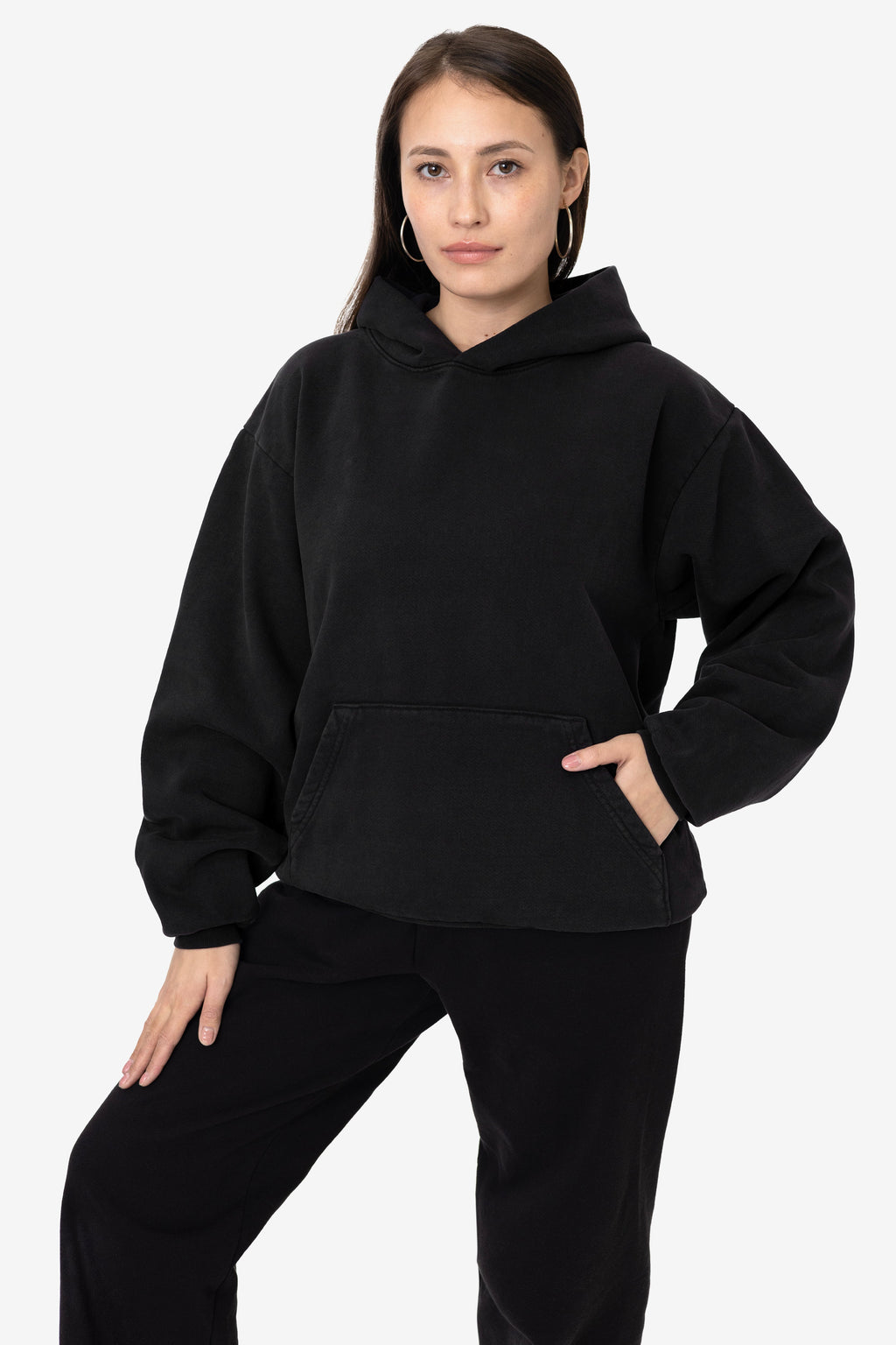 HF09 - Heavy Fleece Hoodie (Garment Dye)