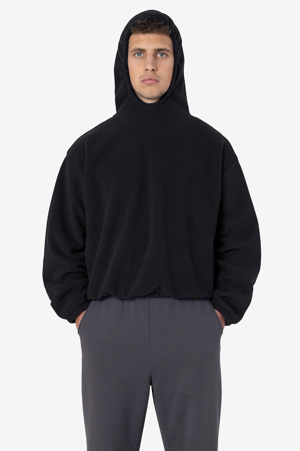 PF409 - Polar Fleece No Pocket Hoodie