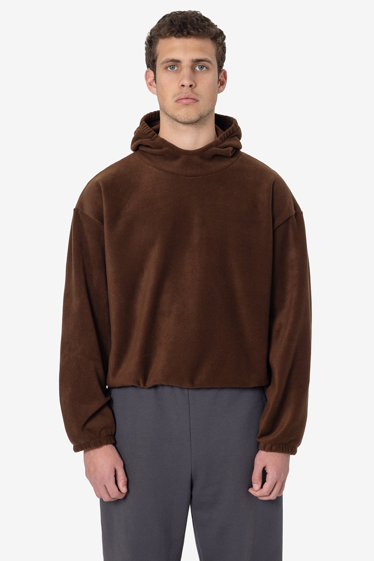 PF409 - Polar Fleece No Pocket Hoodie