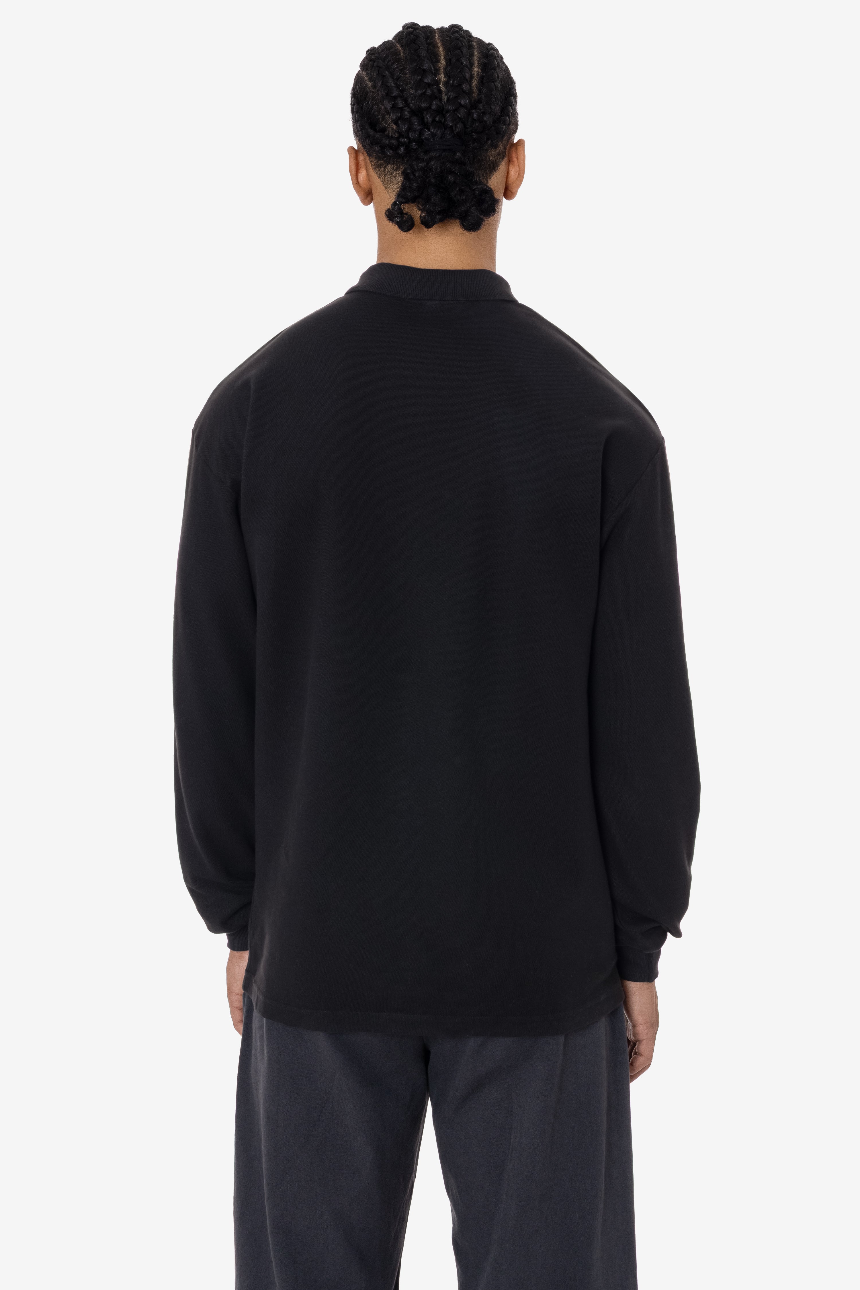 PQ24417GD - Long Sleeve Pique Polo