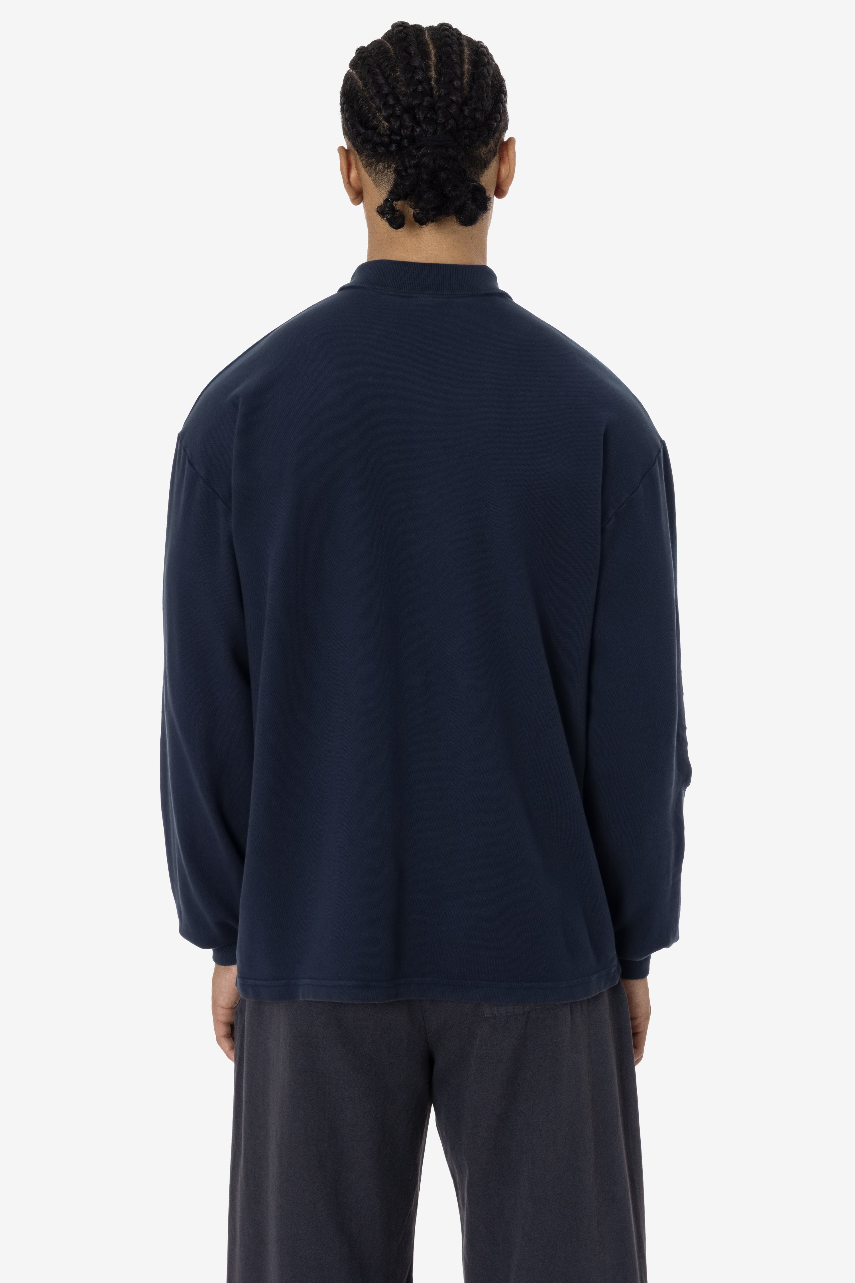PQ24417GD - Long Sleeve Pique Polo