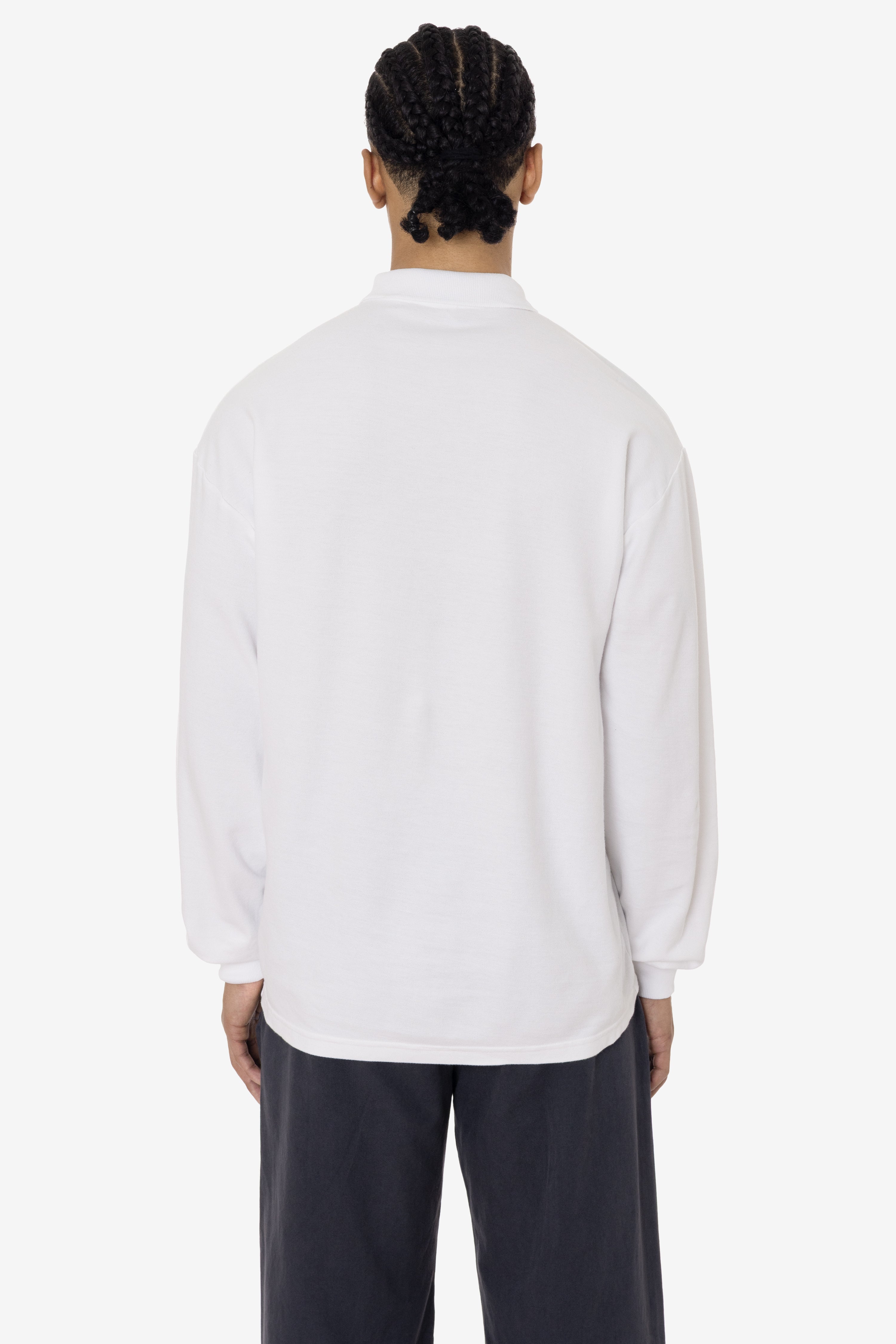 PQ24417GD - Long Sleeve Pique Polo