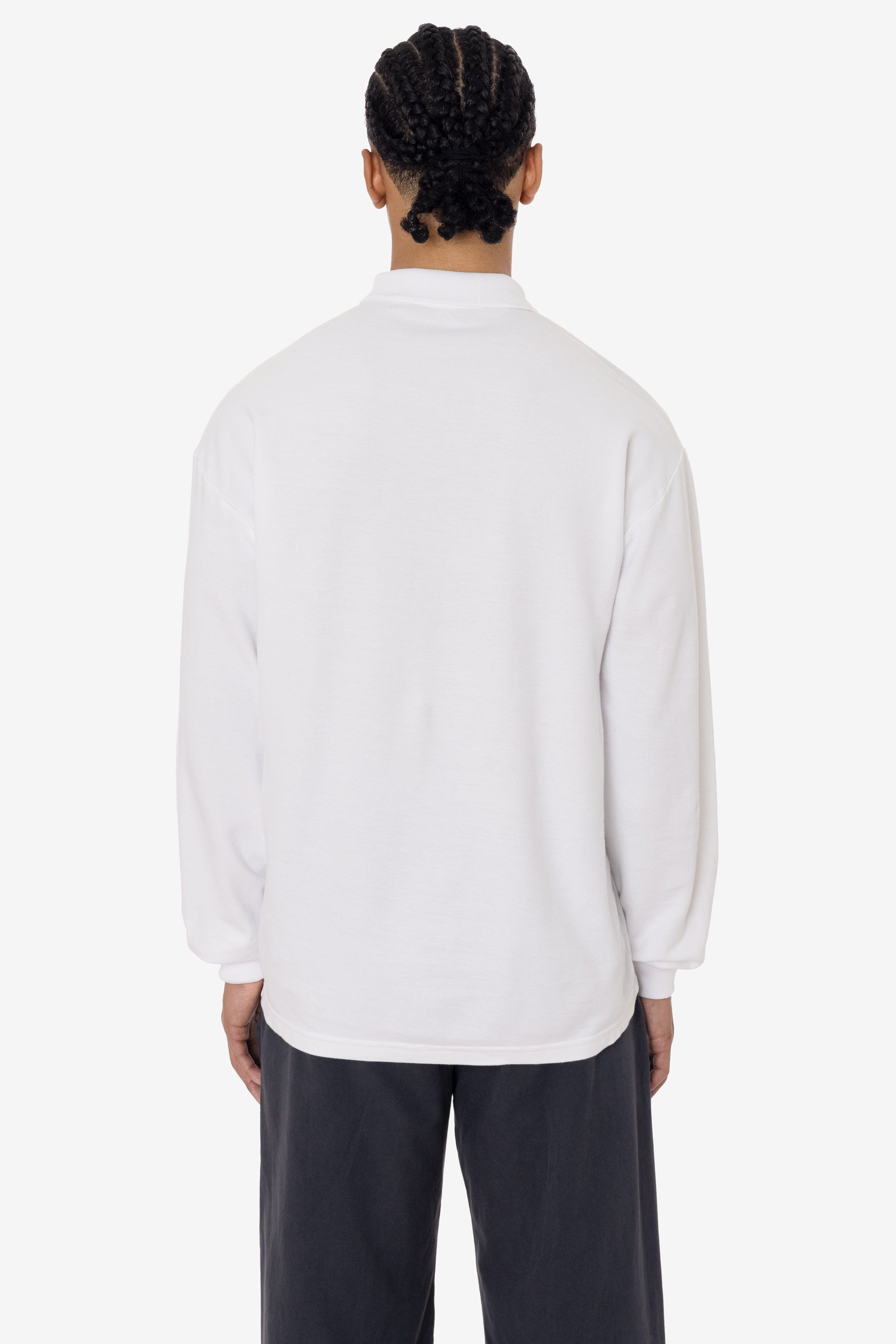 PQ24417GD - Long Sleeve Pique Polo